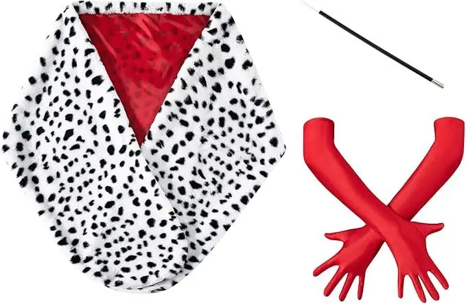 Women'S Accessories In The 1950S - معطف نسائي للهالوين ديفيل زي شال