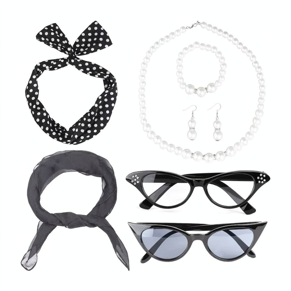 طقم إكسسوارات بتصميم كلاسيكي م - مراجعة Women'S Accessories In The 1950S وسعره