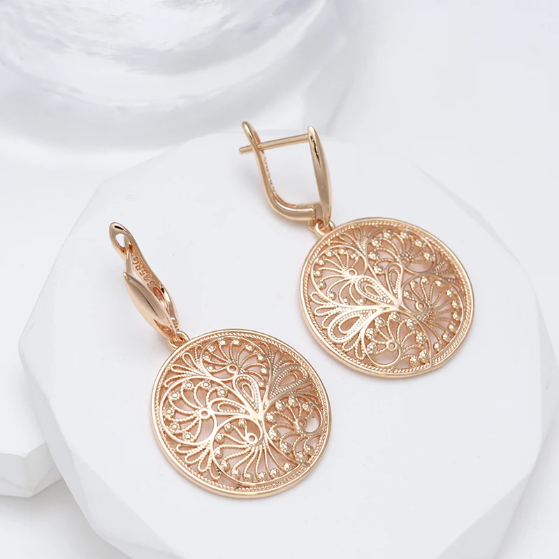 Wbmqda-أقراط قطرة طويلة من الز - مراجعة Women Accessories Dubai وسعره