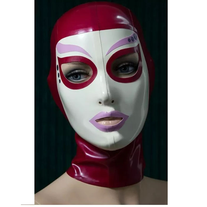مثير روز الأحمر اللاتكس هود ال - مراجعة Women'S Red Accessories وسعره