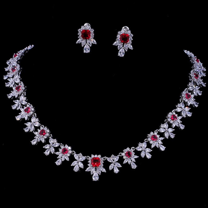 Emmaya-طقم مجوهرات الزفاف من ا - مراجعة Women Accessories Sale وسعره