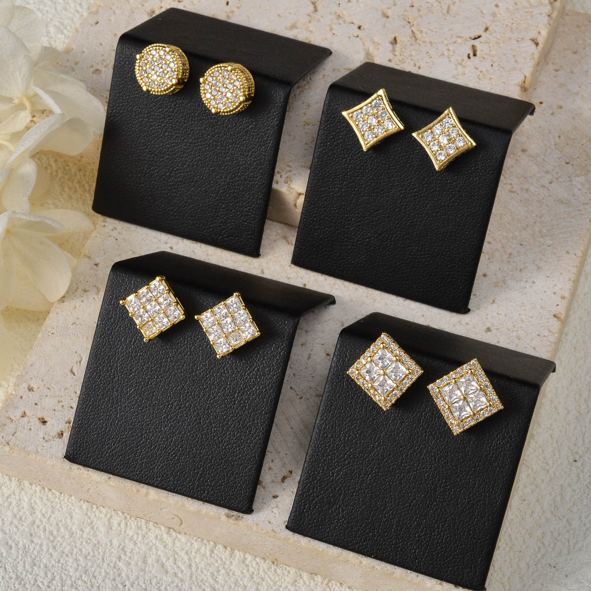 ديانا بيبي أقراط ذهبية اللون ا - مراجعة Women Accessories Dubai وسعره