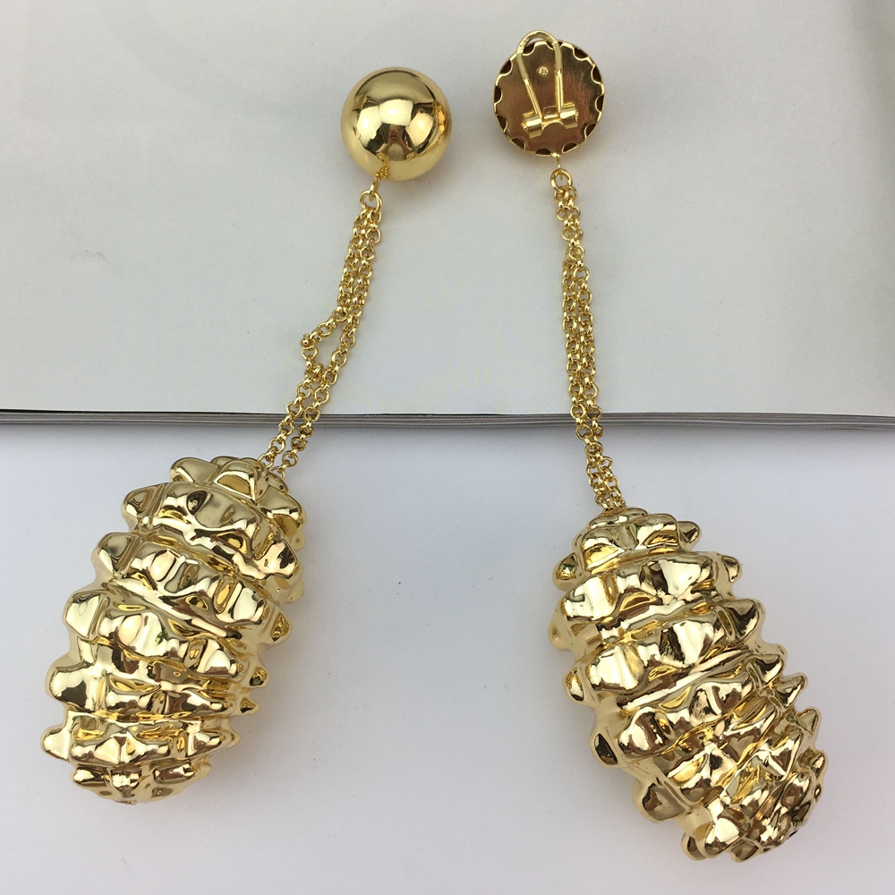 Yuminglai-أقراط فاخرة مطلية با - مراجعة Women Accessories Dubai وسعره