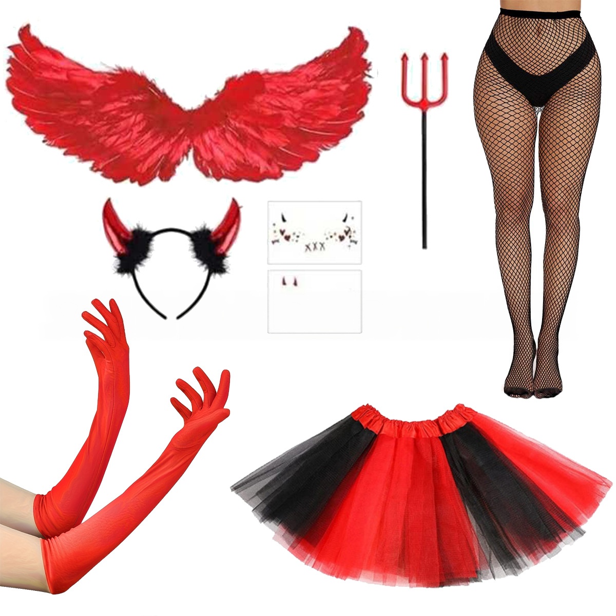 مجموعة أزياء الهالوين: قبعة ال - مراجعة Women'S Red Accessories وسعره