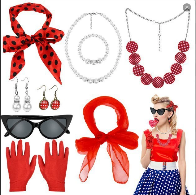 إكسسوارات أزياء نسائية من خمسي - مراجعة Women'S Accessories In The 1950S وسعره