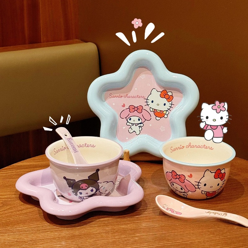طقم أدوات مائدة سيراميك بطباعة - مراجعة Women Kitchen Accessories وسعره