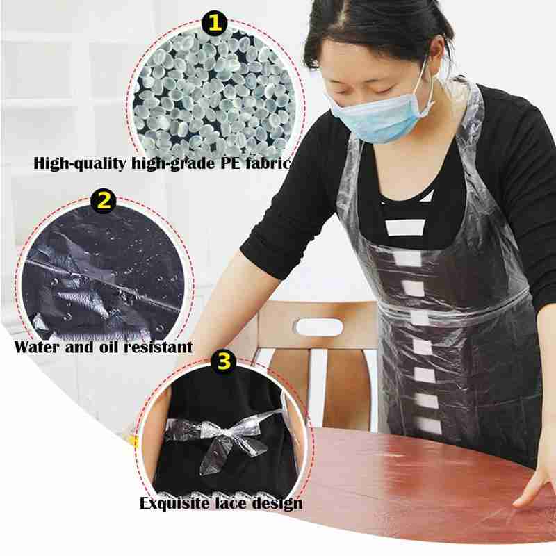 20 قطعة من مآزر المطبخ البلاست - مراجعة Women Kitchen Accessories وسعره