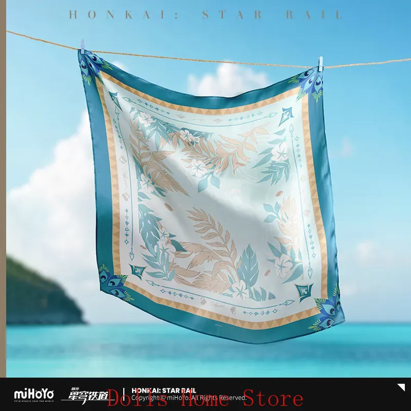أنمي رسمي من MIHOYO Honkai Sta - مراجعة Silk Scarf Square وسعره