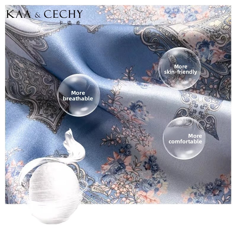 وشاح مربع من الحرير الطبيعي 10 - مراجعة Silk Scarf Square وسعره