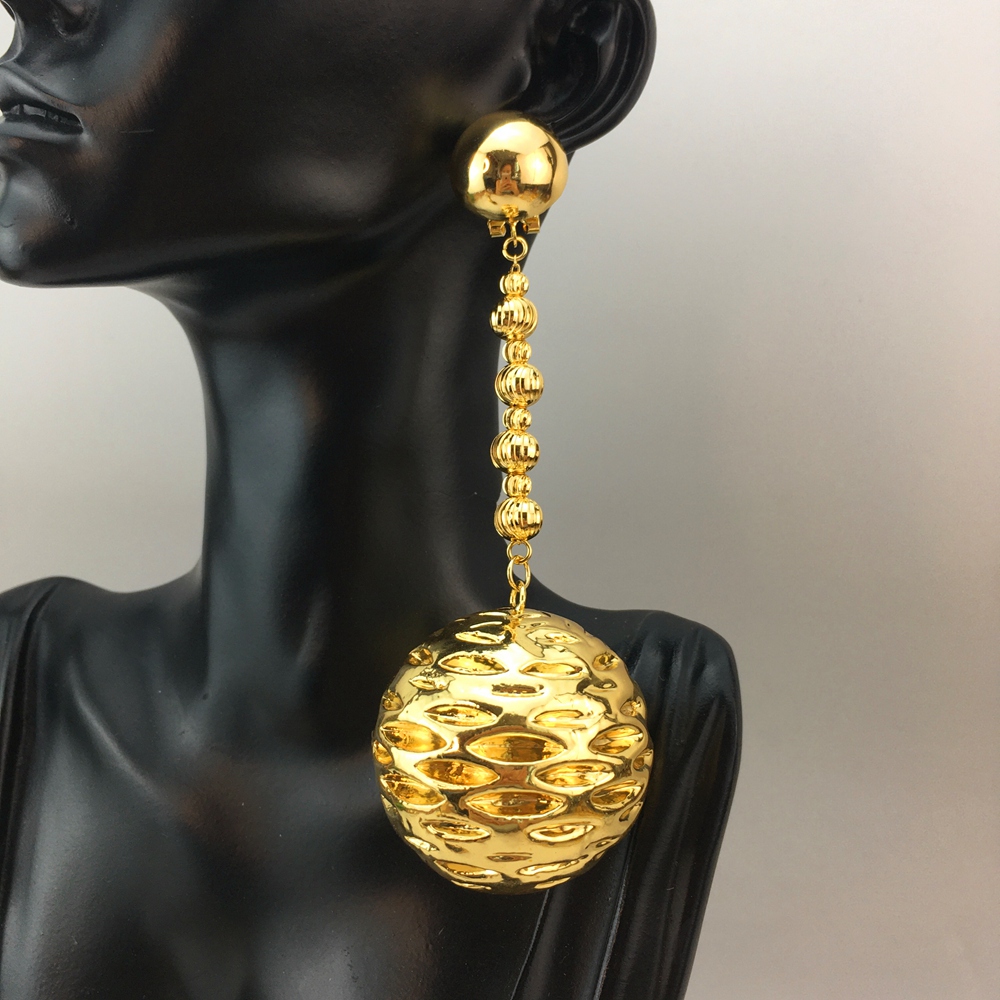 EMMA موضة دبي الذهب اللون كبير - مراجعة Women Accessories Dubai وسعره