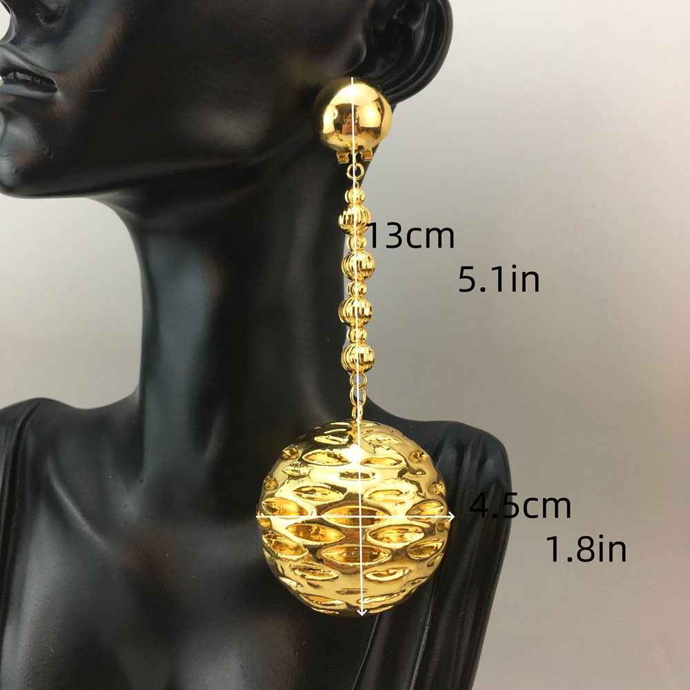 EMMA موضة دبي الذهب اللون كبير - مراجعة Women Accessories Dubai وسعره