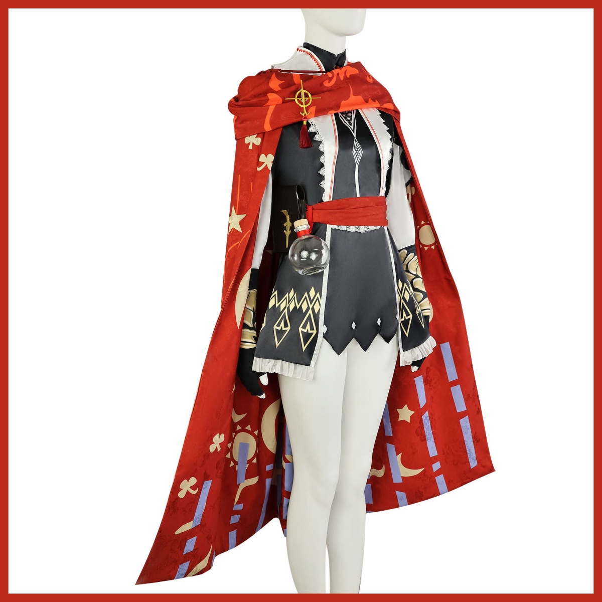 زي تنكري جديد لشخصية إكسوسياي  - مراجعة Women'S Red Accessories وسعره